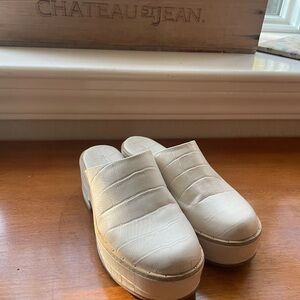 Lightly worn Freda Salvador clogs